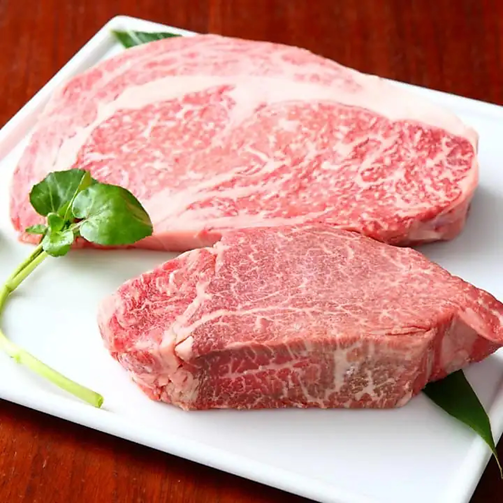 「仙台牛・とちおとめ牛」を使用。シェフが長年の経験を経て特に美味しい和牛を厳選しました