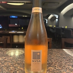 カヴァ ムッサ ブリュット ロゼ NV（CAVA MVSA BRUT ROSE NV） Glass