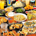 大人気！80種類以上（フード30種類＋ドリンク50種類）が食べ飲み放題3500円　