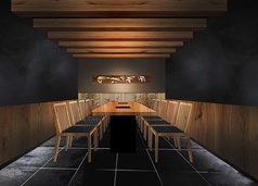 １部屋限定！１０名様用個室です！プライベートな空間で大切な時間をお楽しみいただけます！お料理を囲んで、心ゆくまでリラックスしてください！接待や大切な方とのお食事にもおすすめです♪