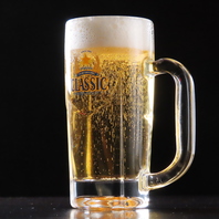 北海道でしか飲めないサッポロクラシック使用！