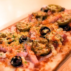 ハラペーニョの旨辛ピザ