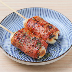 もちチーズベーコン串