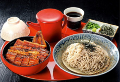 ひつまぶし・ざるそばセット 特上