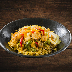 「北見」海鮮塩焼きそば