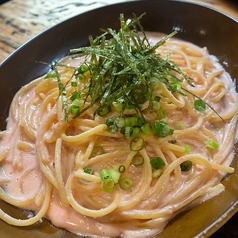 明太子のクリームパスタ