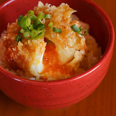 揚げたて 半熟天たまご飯セット(蕎麦の価格は別)