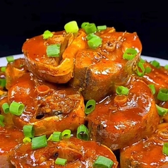 鉄板麻辣タラ/タチウオの醤油煮/エビとアスパラ炒め 各種