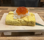 イクラのだし巻き卵