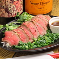 料理メニュー写真&nbsp;赤身肉の牛たたき