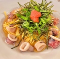 料理メニュー写真 イカの明太子クリーム