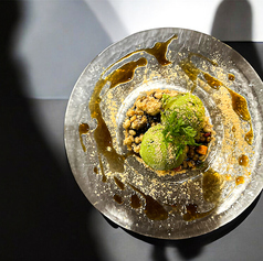 黒蜜抹茶アイス