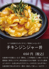 チキンジンジャー丼