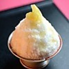 黄金生姜かき氷