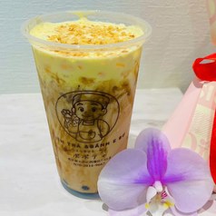 焼きココナッツエッグクリーム黒糖タピオカミルクティ