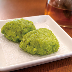 ずんだもち(ほうじ茶付き)