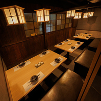 2名様~扉付き個室にご案内可能!平塚で飲むなら鳥元へ