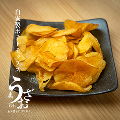自家製ポテトチップス