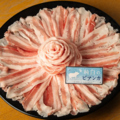 料理メニュー写真&nbsp;[単品]たっぷり野菜と新潟ブランド豚「純白のビアンカ」豚しゃぶ