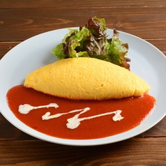 【No.2】たっぷりチーズオムレツ 自家製トマトソース