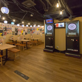 大人気のダーツマシン「DARTSLIVE2」を2台設置しております♪ お酒を片手にみんなでワイワイ盛り上がれるので、2次会・3次会のご利用にもめちゃくちゃおすすめです！美味しいおつまみや激安ドリンクと一緒に、楽しい夜をトコトン遊び尽くしてください★