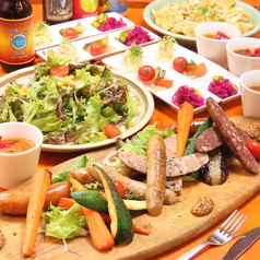 地産地消 Cafe & Bar Cluster クラスターのコース写真