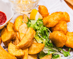 フィッシュ&チップス ケチャップ&特製タルタルソース 一人前