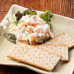 海老アボのわさびマヨネーズ和え