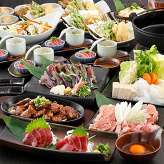 龍馬 軍鶏農場 イオンモール岡山店のコース写真