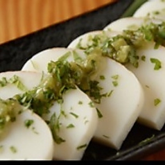 シャキシャキわさびの板わさ