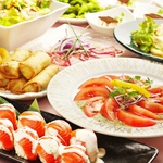 女子会向けコースは3500円～☆もつ鍋かレタスしゃぶしゃぶが選べるコースもご用意♪