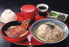 ひつまぶし・ざるそばセット 並