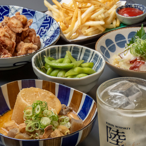 酒飲みに最適のお店！550円飲み放題あり！２０名様～３５名様まで貸切可能！