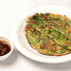 辛い青唐辛子チヂミ