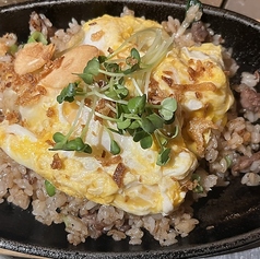 国産牛入りのガーリックビーフライス