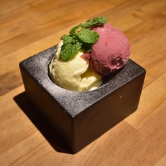 季節のアイスクリーム
