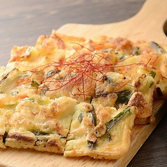 海鮮と野菜のチヂミ