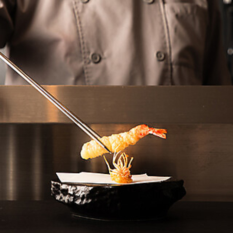 天麩羅×和食フカヒレの王道コラボ！ 銀座レンゲの天麩羅専門店