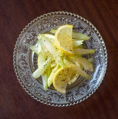 セロリのレモンマリネ