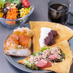 食べ放題モーニング(クレープ食べ放題)