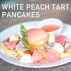 【6月2日~スタート】白桃のクリームチーズパンケーキ
