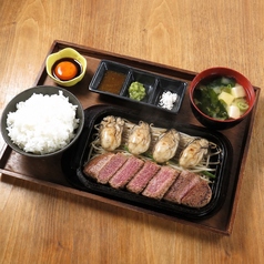 イチボ牡蠣定食