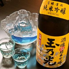 話題の日本酒ご用意しております