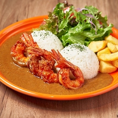 ガーリックシュリンプカレー