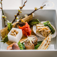 旬の食材を使い、身体に優しいを料理をご用意しています