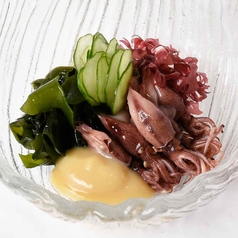 ホタルイカの酢味噌和え