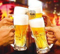 幹事様も安心♪飲み放題付きプランを各種ご用意