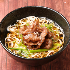 和牛肉そば（温）