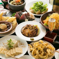 人気メニューが勢ぞろい！飲み放題付きのコースがお得！