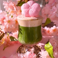【さくらふわり抹茶ラテ付き】2/19〜期間限定 Sakura Afternoon teaの写真